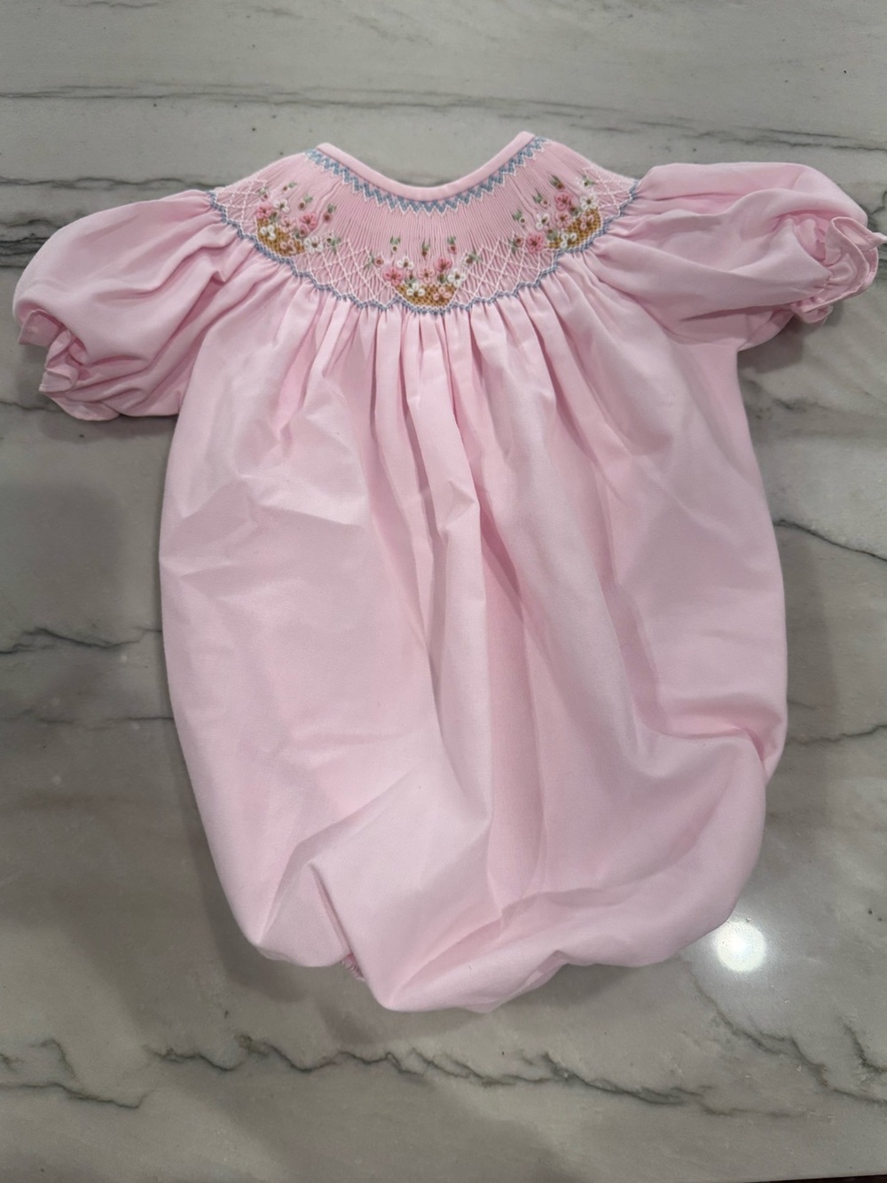 18 month smocked bubble
